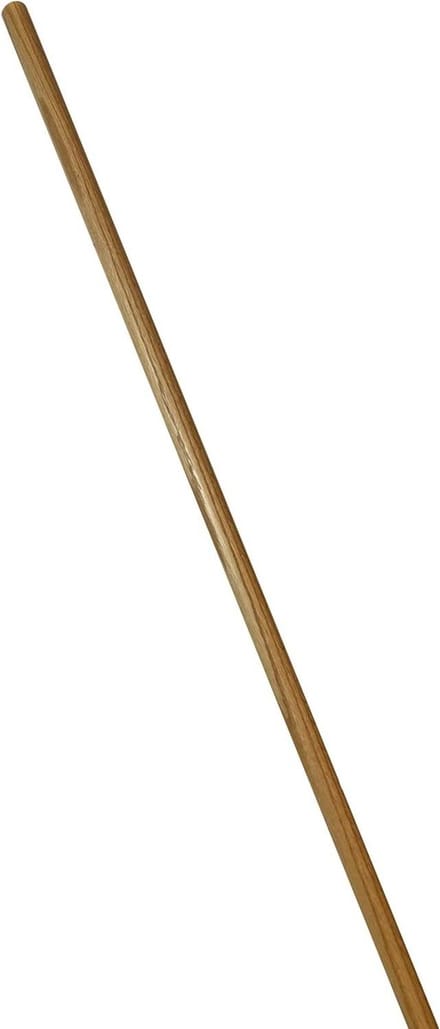 Bo staaf - Vechtsport stok - Vechtsport training - Duurzame houtstructuur - 182 cm lengte - Rood