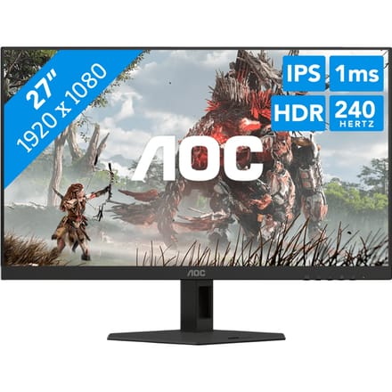 27" AOC 27G4ZR - 1920x1080 (FHD) - 260Hz - IPS