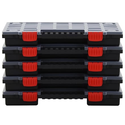 vidaXL - Assortimentsdozen - 5 - st - 40x30x5 - cm - polypropeen