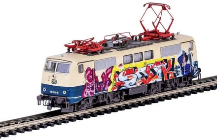 MiniTrix T16724 N ELEKTRISCHE LOCOMOTIEF BR 111 DB, MHI