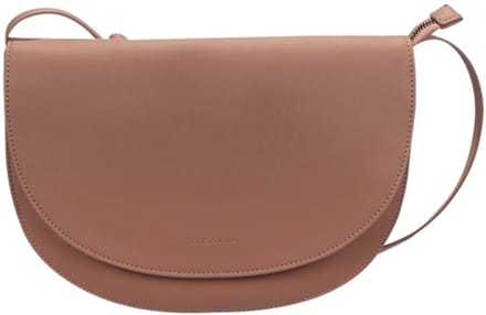 Monk & Anna Soma half moon bag | clay