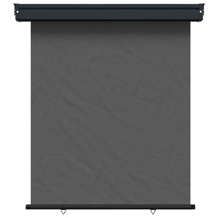 vidaXL Zijscherm Balkon 117 x 250 cm 100% polyester ijzer staal