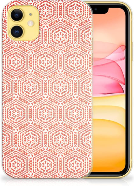 Apple iPhone 11 TPU bumper Pattern Orange
