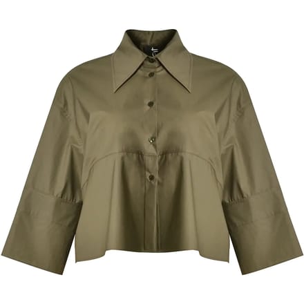 Korte Mouwen Blouse Dames Mat Fashion