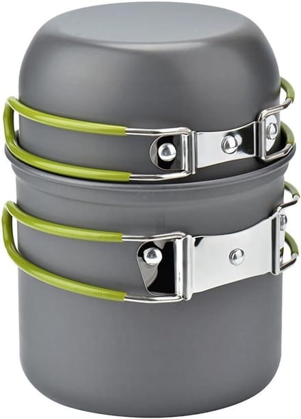 Aluminium Kookset voor Kamperen en Wandelen