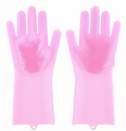 Lifetime Clean Schoonmaakhandschoenen 2 Stuks Roze