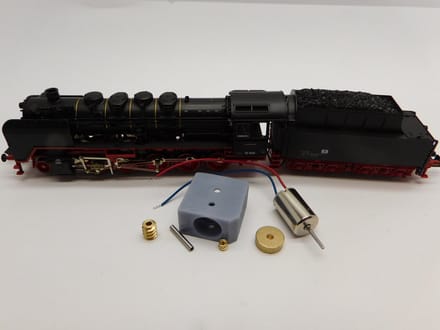 micromotor NF052C motor ombouwset voor Fleischmann BR 50 DB/DR/ÖBB/NS, SNCF 150, u.a.