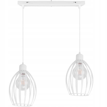 Light Home TOMI – Hanglamp – Plafondlamp – Metaal – Loft – 2-Lichts – E27