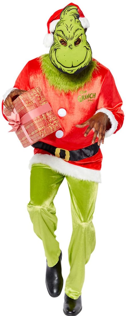 Het Grinch-kostuum voor heren