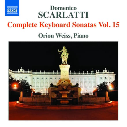 Orion Weiss - Scarlatti: Complete Keyboard Sonatas Vol. 15 (CD)