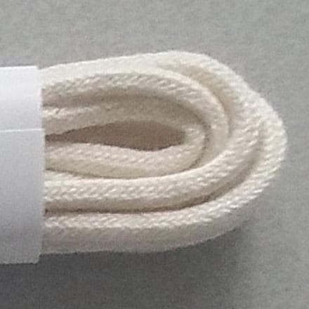 90cm lange creme schoenveters Rond - 2.5 mm dik - Bergal 8820