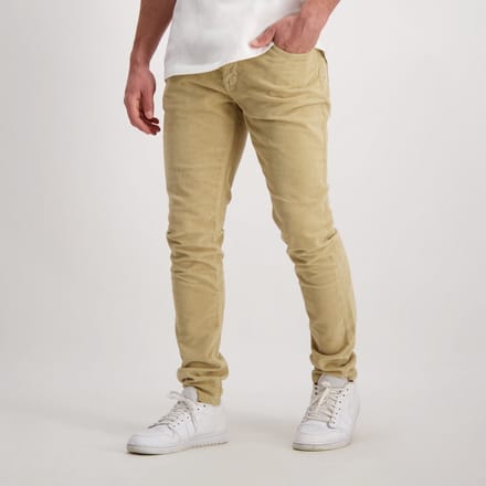 Cars Jeans Broek Blast Corduroy Stretch 78429 Khaki Mannen Maat - W27 X L34