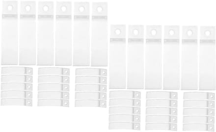Ladestoppers - Kastbumpers - Stil sluiten - Antislip ontwerp - 200 stuks - Transparant