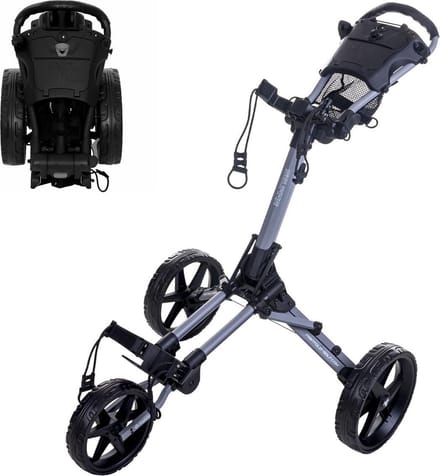 FastFold Square Golftrolley - Grijs Zwart