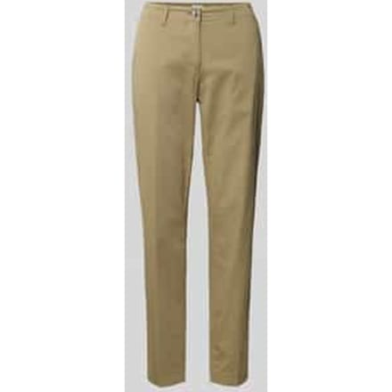 Broek in verkorte pasvorm model 'MARON'