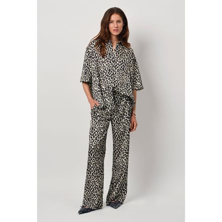 Dante6 Peju Leopard Printed Long Blouse Multicolour Größe: 36 | Blusen Outlet | Damen