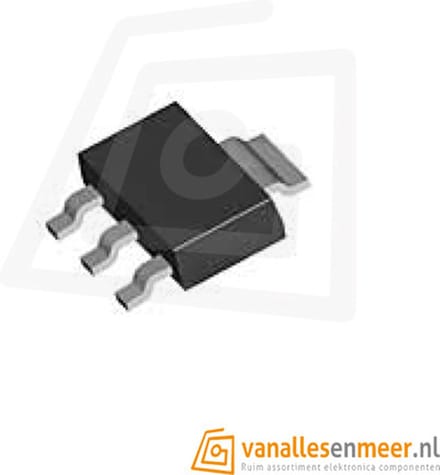 AMS1117 ADJ Spanningregelaar