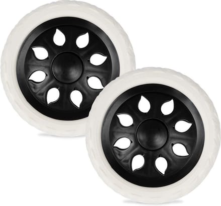 Orion Boodschappentrolley Kunststof - 16 cm - 2 Stuks - Zwart
