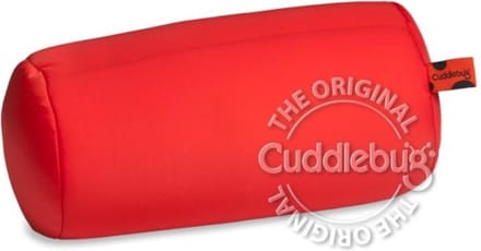 Cuddlebug kussen - Rood - Nekkussen (reizen) - 31 x 17 cm Maat M - R pet - Wasbaar - Incl. draagtasje