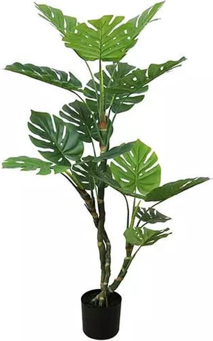 Kunstplant Monstera 3-stam - 135 cm