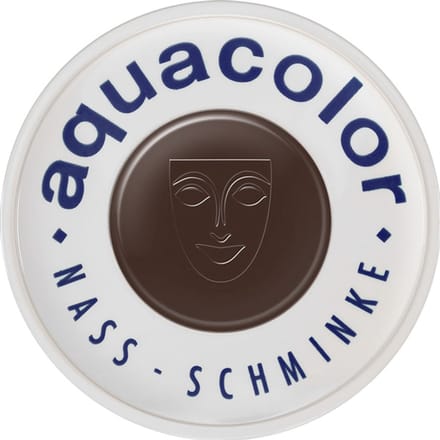 Kryolan Aquacolor Schmink - Donkerbruin 101 - 30 ml