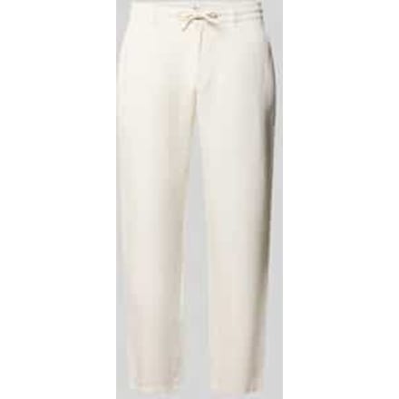 slim fit linnen broek van puur linnen model 'Fabio'