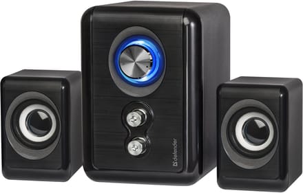 Defender V11 Serie - 2.1 Gelluidssysteem - 11W USB - Subwoofer inbegrepen - Zwart