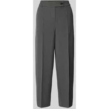 Regular fit stoffen broek met viscose, model 'Cisilia'