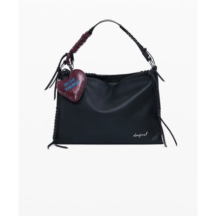 Desigual schoudertas Torio Leiria Black Shoulder Bag Black zwart