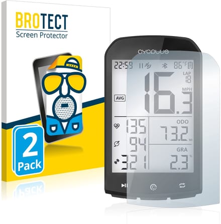 BROTECT - Screenprotector voor Cycplus M1 2.9" - Folie Beschermfolie matte 2 Stuks