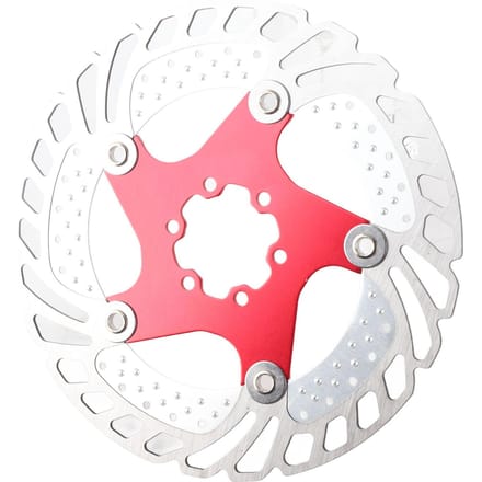 Roestvrijstalen Fiets Fietsen Schijfrem Koeling Zwevende Rotor (180 mm) pink