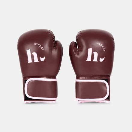 Hypest Burgundy Knockout Bokshandschoenen - 14 OZ