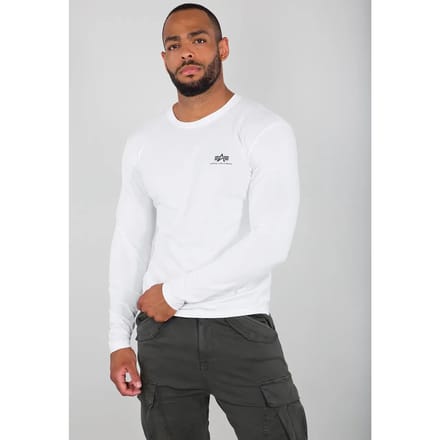 T-shirt met lange mouwen Alpha Industries Basic Small Logo