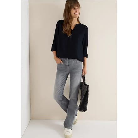 Blouse in effen kleur