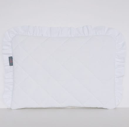 Dolly Gewatteerd Kussen Wit 37x48cm