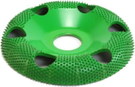 Saburr Open carving wheel 100 mm, round, coarse