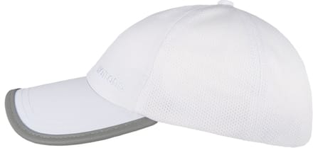 Hatland - UV-Baseball pet voor volwassenen - Apollo - Wit - maat Onesize