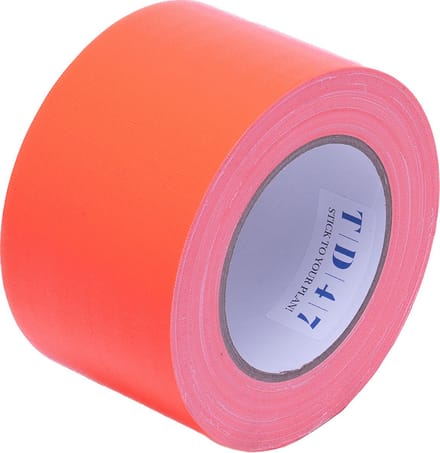 TD47 Gaffa Tape 75mm x 25m Fluor Oranje