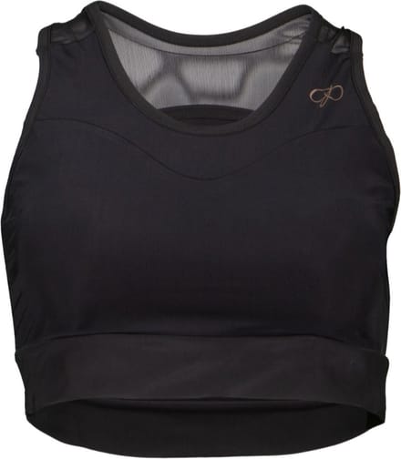 Papillon Top short racer back, zwart, maat S