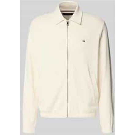 Tommy Hilfiger Essential Terry Ivy Sweatshirt Ivory Petal Taglia: L | Bomber Outlet | Uomo | Bianco