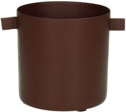 HD Collection Bloempot Rosa - Metaal - - 10 x 12 x 9 cm (BxHxD)