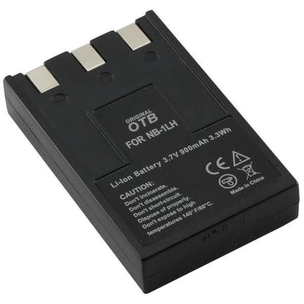 OTB Camera accu compatibel met Canon NB-1L / 900 mAh
