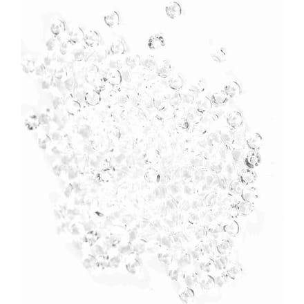 1000 Stuks Zak 3mm Acryl Kralen Vaasvuller Bruiloft Feest Decoratie DIY Accessoires Transparant white