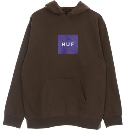 Essentials Box Logo Herenhoodie P/o Hoodie Bruin