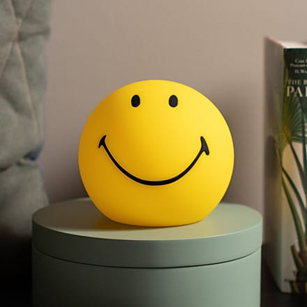 Mr Maria - Smiley® Bundle of Light - 11 cm - LED lamp - Nachtlampje - Geel