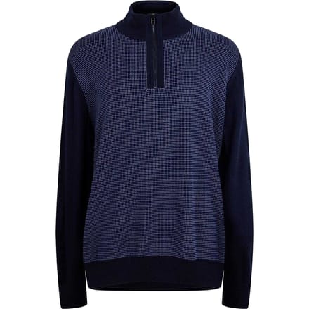 Boss Heren H Dambino gebreide casual trui (Donkerblauw)