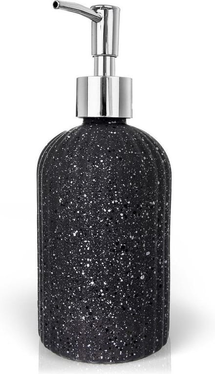 Zeepdispenser Glas Grijs 450 ml - Zeeppompje