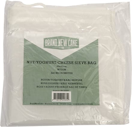 BrandNewCake Nylon Noten/Yoghurt/Kaas Zeefzak 30x30cm**