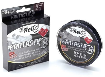 Relix Fantastic Eight Gevlochten Vislijn 150 M Groen 0.280 mm