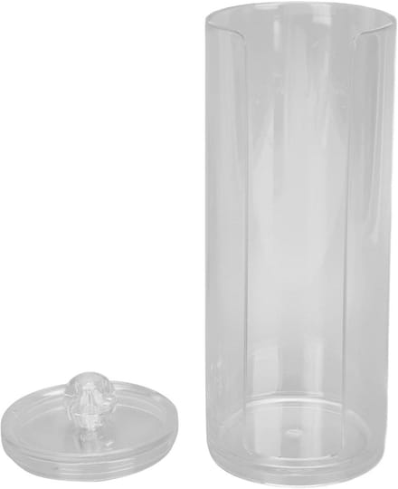 Wattenschijfjes Houder - Make-up Organizer - Make-up Opslag - Stofdicht Ontwerp - 20x8x8 cm - Transparant